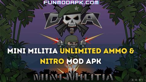 Mini Militia Old Version Download APK Unlimited Ammo and Nitro.